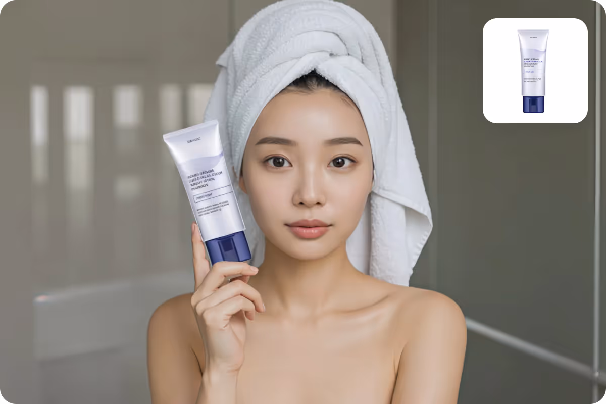 Produto em Hand & Al Lip Sync